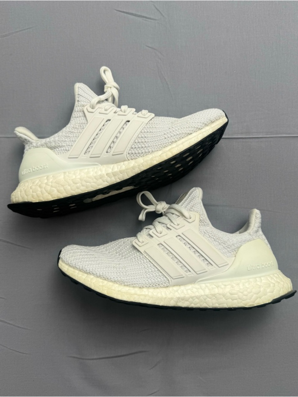 Adidas UltraBoost Primeblue Woman's White Running Shoes Textile Upper FY9122